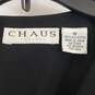 Chaus Women Black/ Pearlized Button Dress Sz16 NWT image number 3