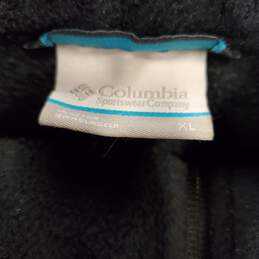 Columbia Men Black Fleece Jacket Sz XL alternative image