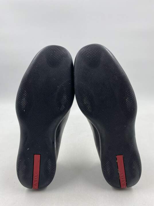 Authentic Prada Symbole Black Loafer W 8 image number 7