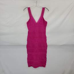 BeBe Magenta Knit Bodycon Sleeveless Dress WM Size M