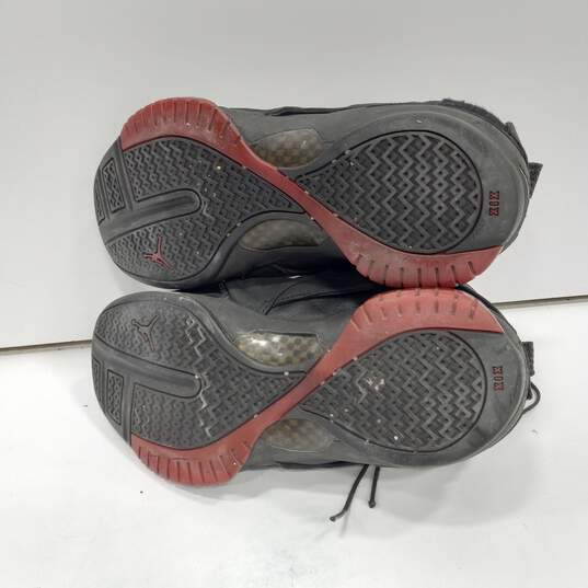 Air Jordan 19 Bred CDP Men's  Black/Red/Silver Shoes Size 11 image number 5