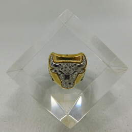 1996-97 Chicago Bulls Championship Replica Ring in Lucite By Jostens