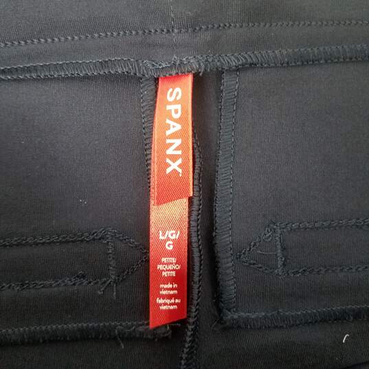 Spanx WM's Dark Blue Capri Rayon & Nylon Pants Size L/G image number 3