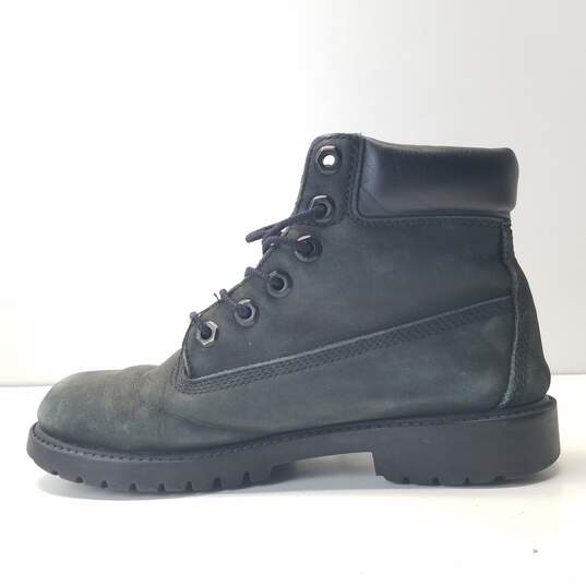 Timberland Nubuck Ankle Boots Black 4.5 image number 2