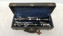 Vintage Zyloid Pan-American Open Hole Clarinet With Case