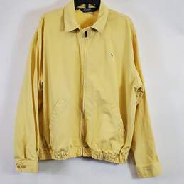 Polo Men Yellow Lightweight Jacket L