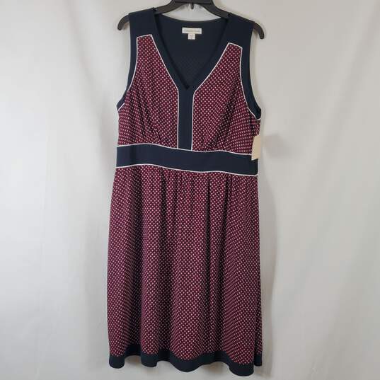 Coldwater Creek Women's Red Dress SZ 16 NWT image number 1