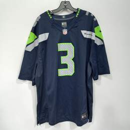 Nike NFL Seattle Seahawks #3 Wilson Jersey Men's Size XXL