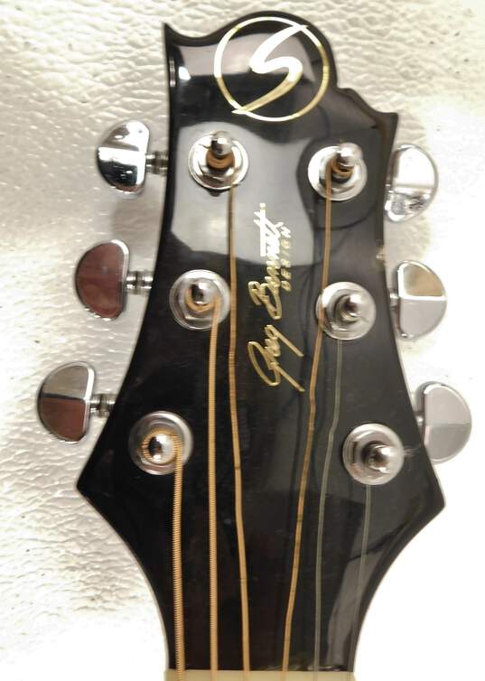 Samick Brand ST6-2 Model 3/4 Size Wooden Acoustic Guitar w/ Soft Gig Bag image number 6