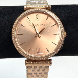 Designer Michael Kors MK-4421 Chain Strap Round Dial Analog Wristwatch