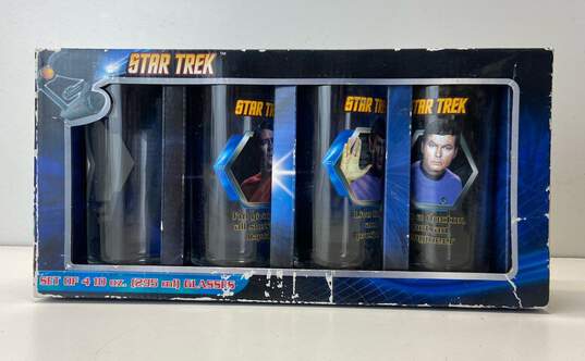 Star Trek Set of Four 10 Oz. Glasses image number 1