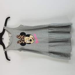 H&M Disney Girl Grey Sleeveless Dress 6-8Y