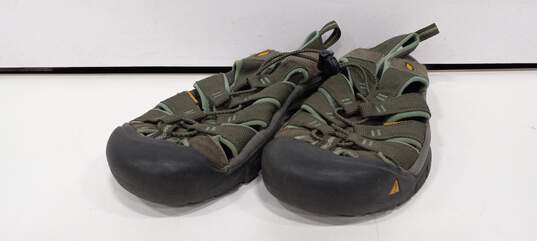 Keen Unisex Green Hiking Sandals Size 10 image number 1