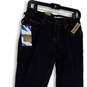 NWT Womens Blue Denim Dark Wash Pockets Stretch Skinny Leg Jeans Size 4R/R image number 3