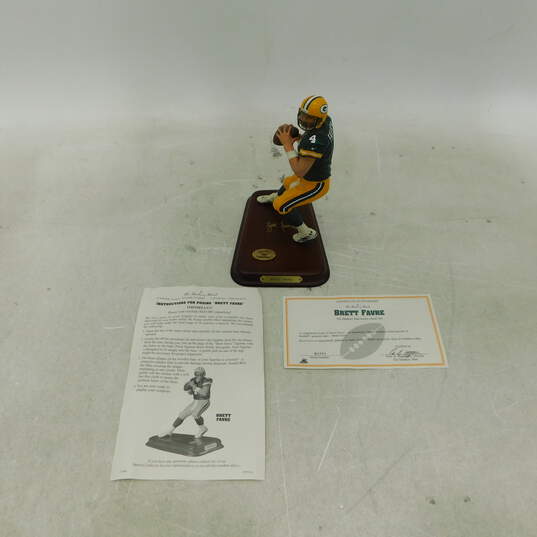 2003 Danbury Mint Brett Favre NFL Green Bay Packers Figurine image number 1