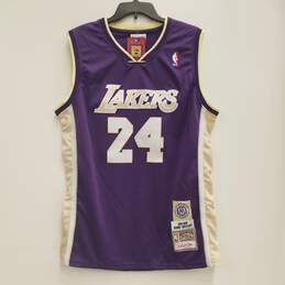 Mitchell & Ness Hardwood Classics L.A. Lakers  Kobe Bryant #24 1996-2006 Purple Jersey Sz. XL (NWT)