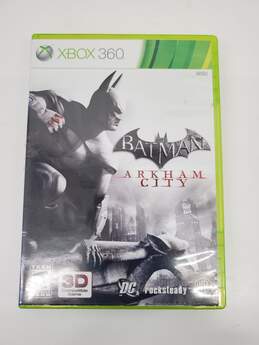 Xbox 360 Batman: Arkham City game disc Untested