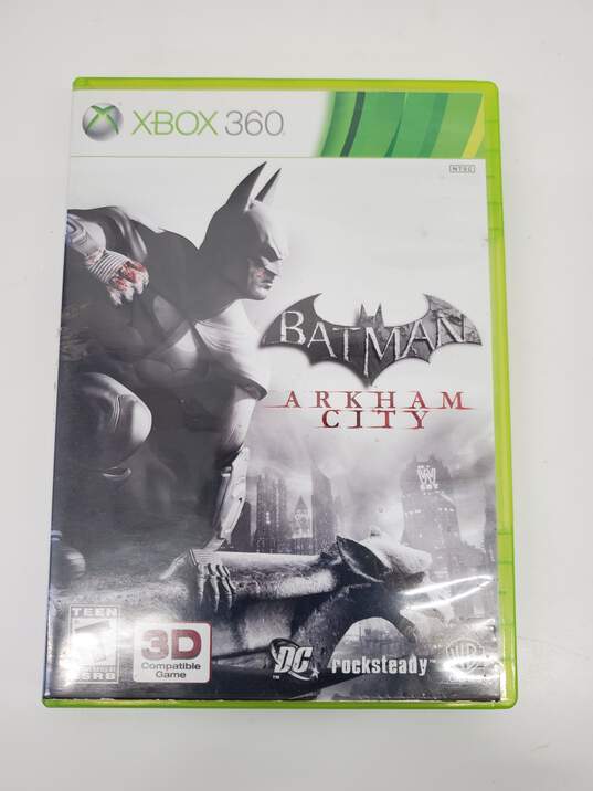 Xbox 360 Batman: Arkham City game disc Untested image number 1