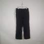 Womens Flat Front Zipped Pockets Straight Leg Snow Pants Size Large image number 1