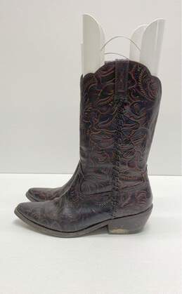 Patricia Nash Tuscan Tooled Leather Brown Boots Women 7 alternative image