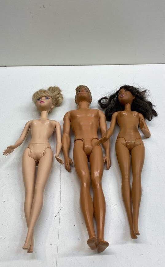 Bundle Lot Of 10 Dolls Barbie Mattel image number 6