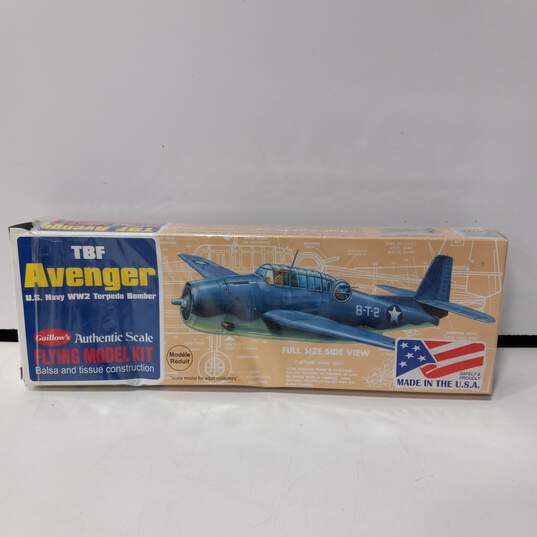 Guillow's TBF Avenger Authentic Scale Flying Model Kit image number 6
