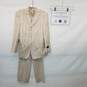 AUTHENTICATED WMNS VTG GIORGIO ARMANI STRIPED SUIT SET image number 1