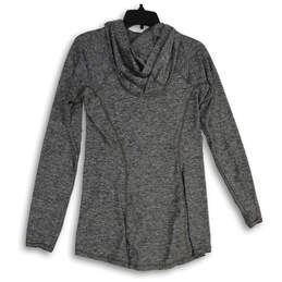 Womens Vitamin Sea Gray Heather Hooded Full Zip Activewear Jacket Size M alternative image