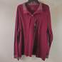 Banana Republic Men Red Long Sleeve Polo XXL NWT image number 1