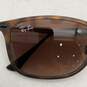 Ray Ban Mens Brown Tortoise Thin Frame Lightweight Wayfarer Sunglasses image number 4