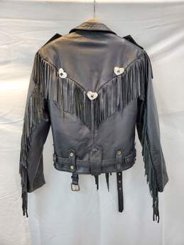 Open Road For Wilsons Leather Motorcycle Western Jacket Size S alternative image