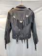Open Road For Wilsons Leather Motorcycle Western Jacket Size S image number 2