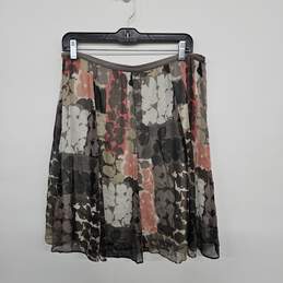 Sheer Multicolor Skirt alternative image