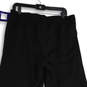 NWT Mens Black Slash Pocket Elastic Waist Pull On Sweatpants Size XL image number 4