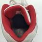 Nike Flight Legacy White Red Athletic Shoes Men's Size 8 image number 8
