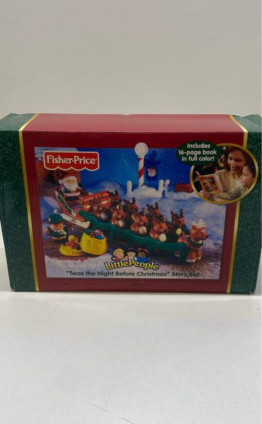 Fisher Price Little People "Twas the Night Before Christmas" Story Set image number 6
