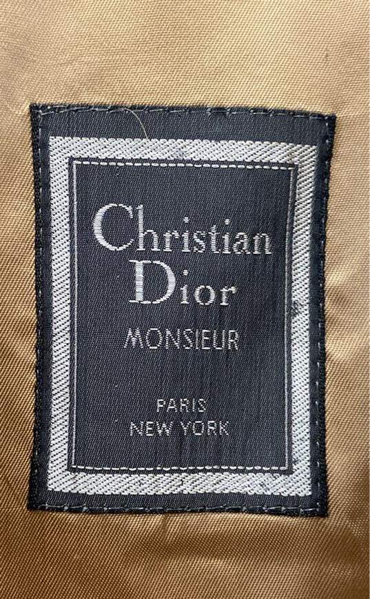 Christian Dior Brown Coat - Size 42R image number 3