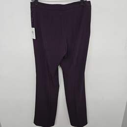 Calvin Klein Purple Dress Pants alternative image