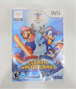 Mario & Sonic At The Olympic Winter Games Vancouver 2010 For Nintendo Wii New/ Sealed