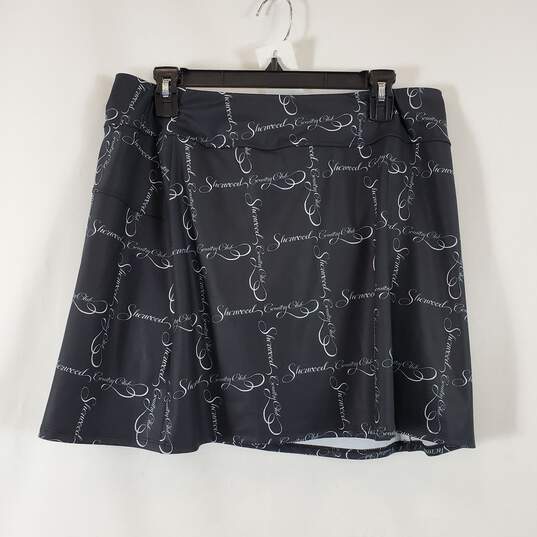Foray Women's Black Golf Skirt SZ XL NWT image number 1