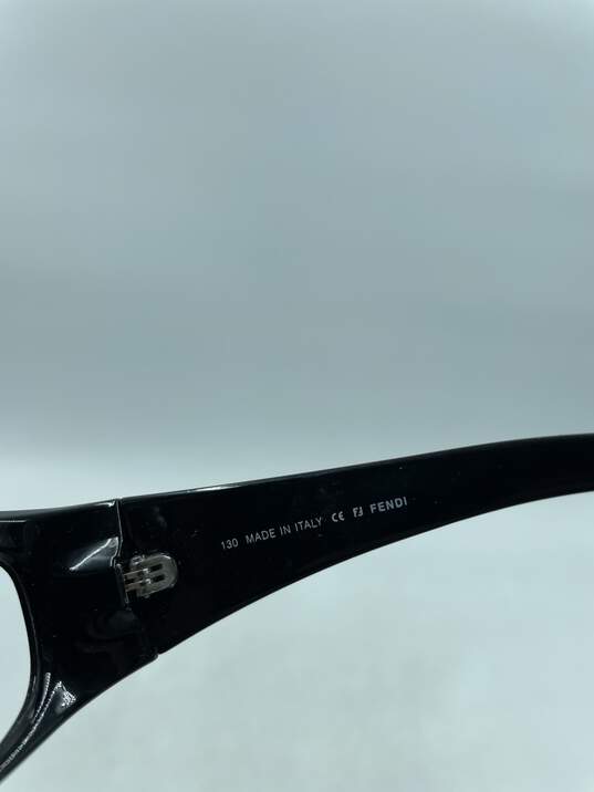 Fendi FF Black Oval Eyeglasses image number 6