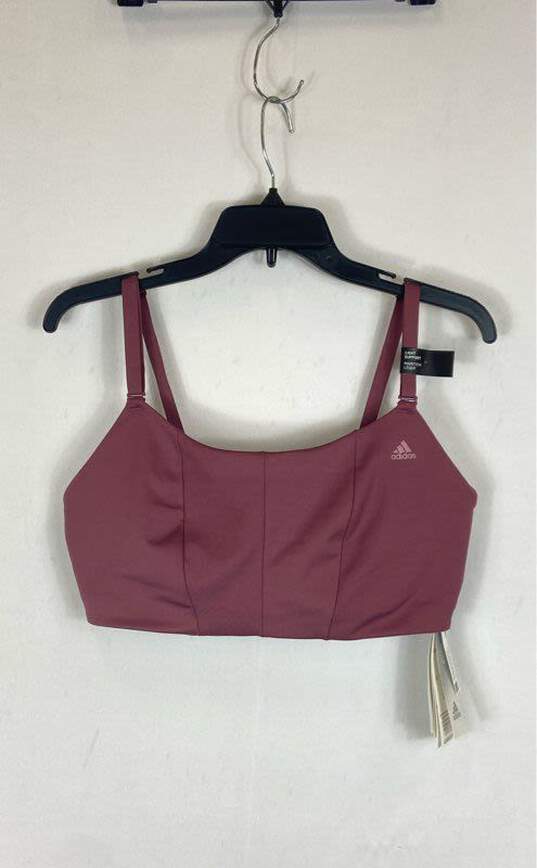 Adidas Red Sports Bra - Size X Large image number 1
