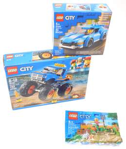 City Factory Sealed Sets 60180: Monster Truck & 60285: Sports Car + Polybag