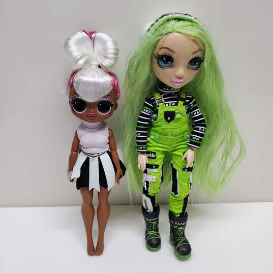Rainbow High Jr High Fashion Doll +LOL Surprise OMG Movie Magic Doll image number 1