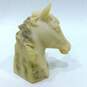 Vtg 1999 Enesco Corp Carved Marble Horse Head Bookends image number 12
