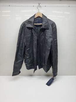 Tommy Hilfiger Pleather Leather Jacket Size M (Wear around Neck)