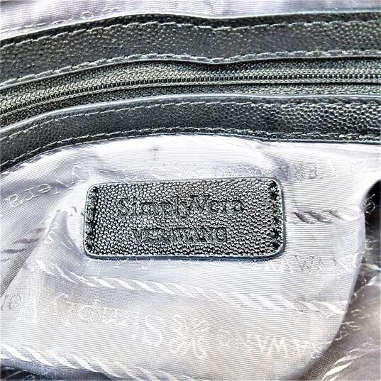 Simply Vera Vera Wang Multi Snakeskin Print PVC Medium Shoulder Tote Bag image number 7