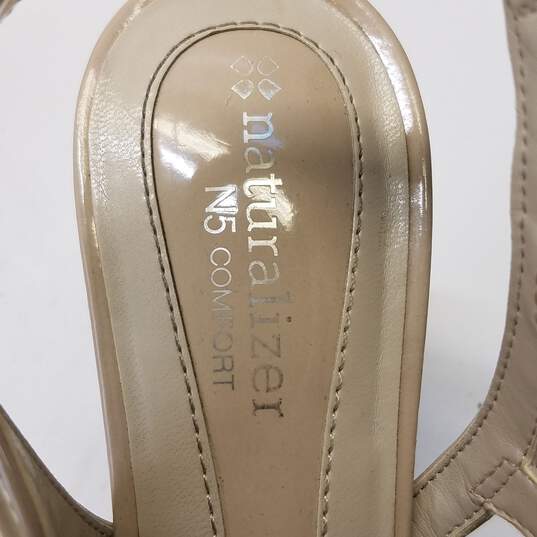 Naturalizer N5 Comfort Danya Women Heels Cream Size 7.5 image number 9