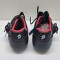 Peloton Womens PL-SH-B-40 Low Top Comfort Black Red Cycling Shoes US sz 40 image number 5