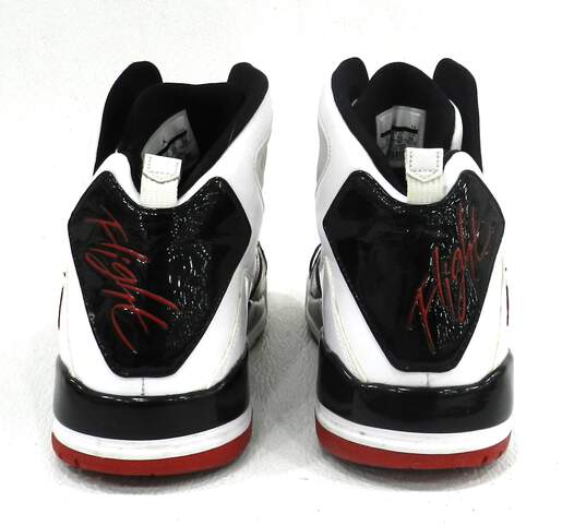Jordan SC-3 White Black Gym Red Men's Shoe Size 11 image number 3